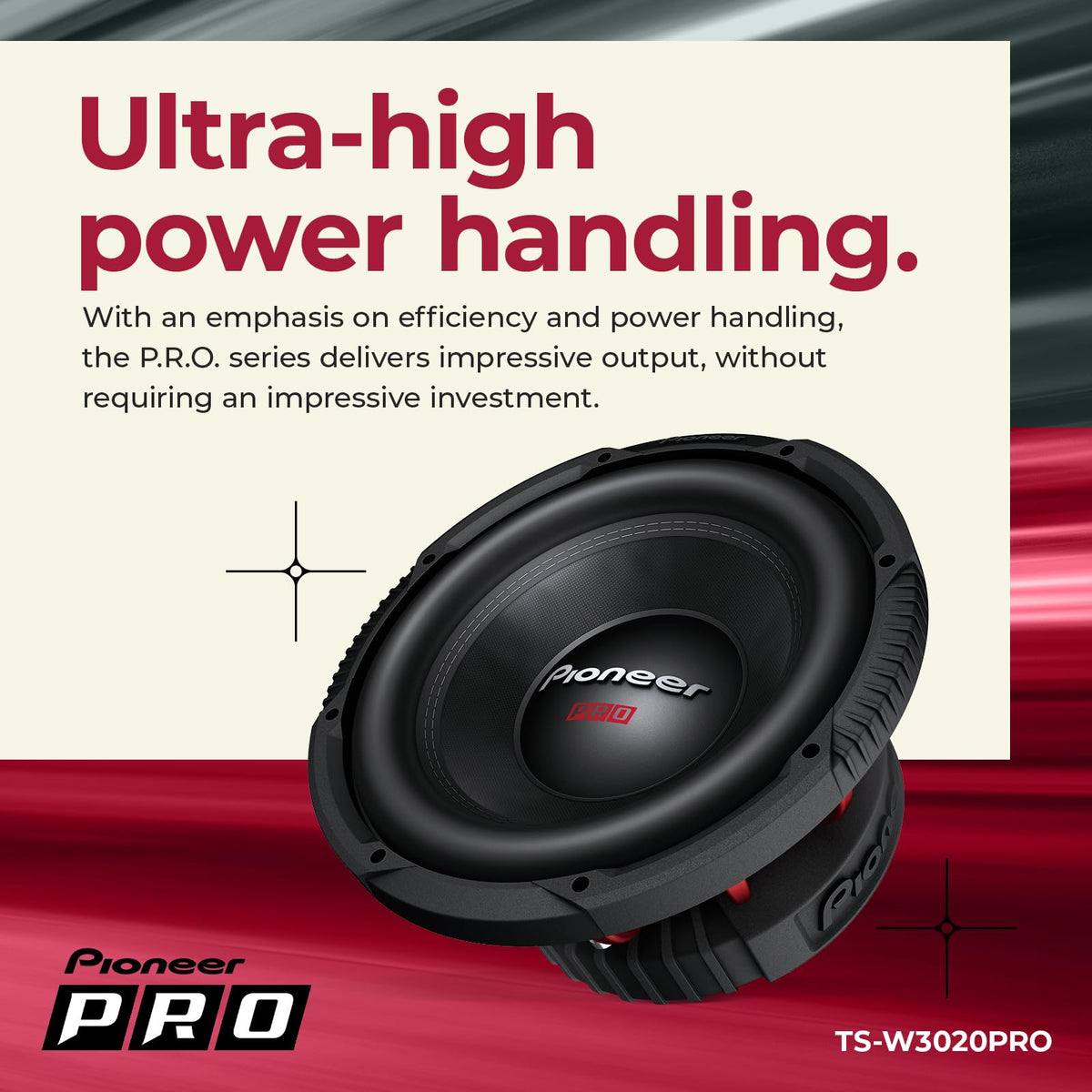 12" Subwoofer 2000W Max Z4244