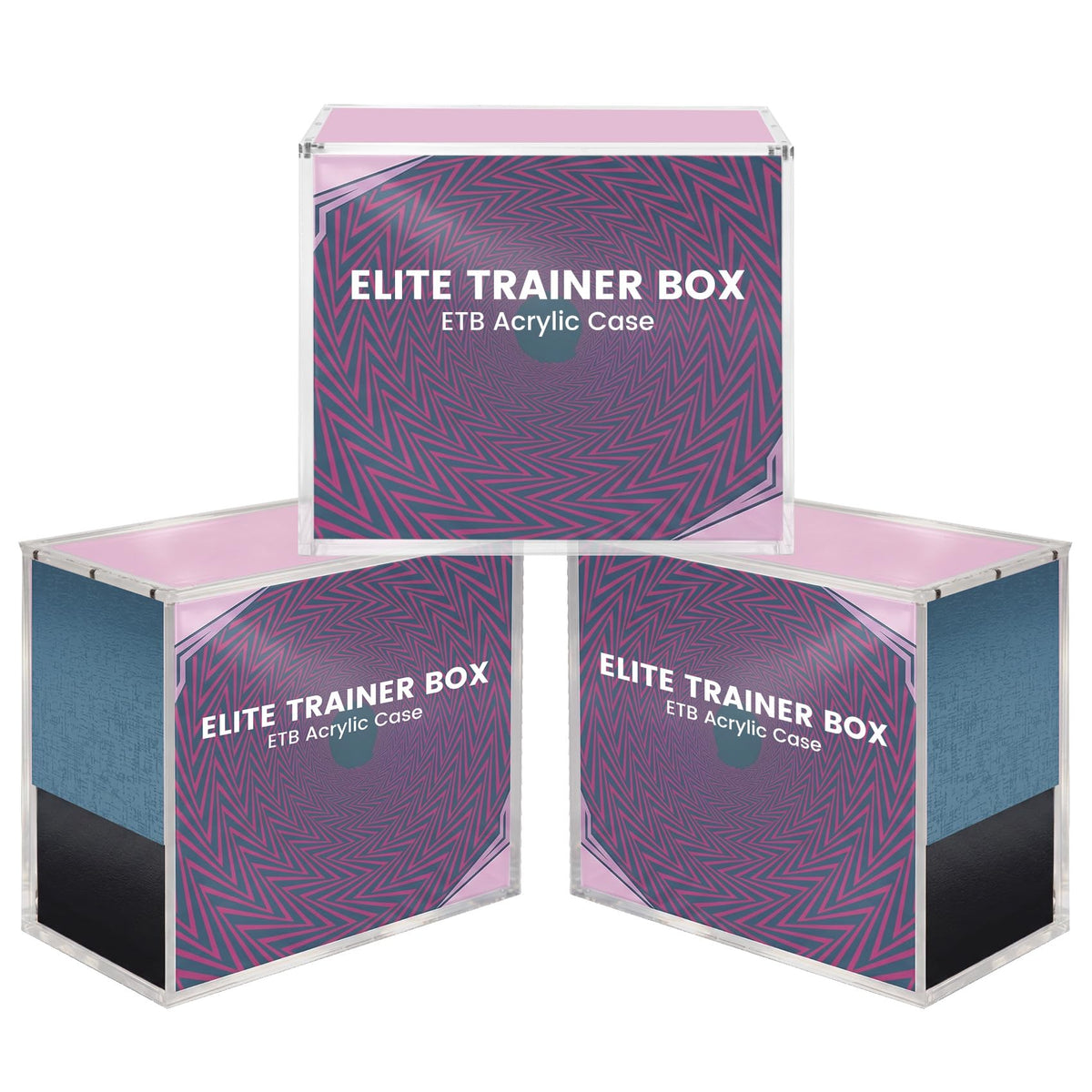 Acrylic ETB Protector Case 3 Pack X23724