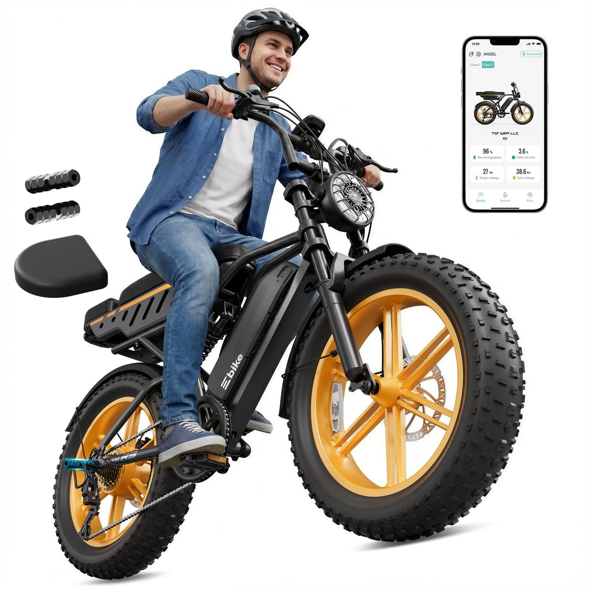 Electric Bike 48V Removable Battery Q952825