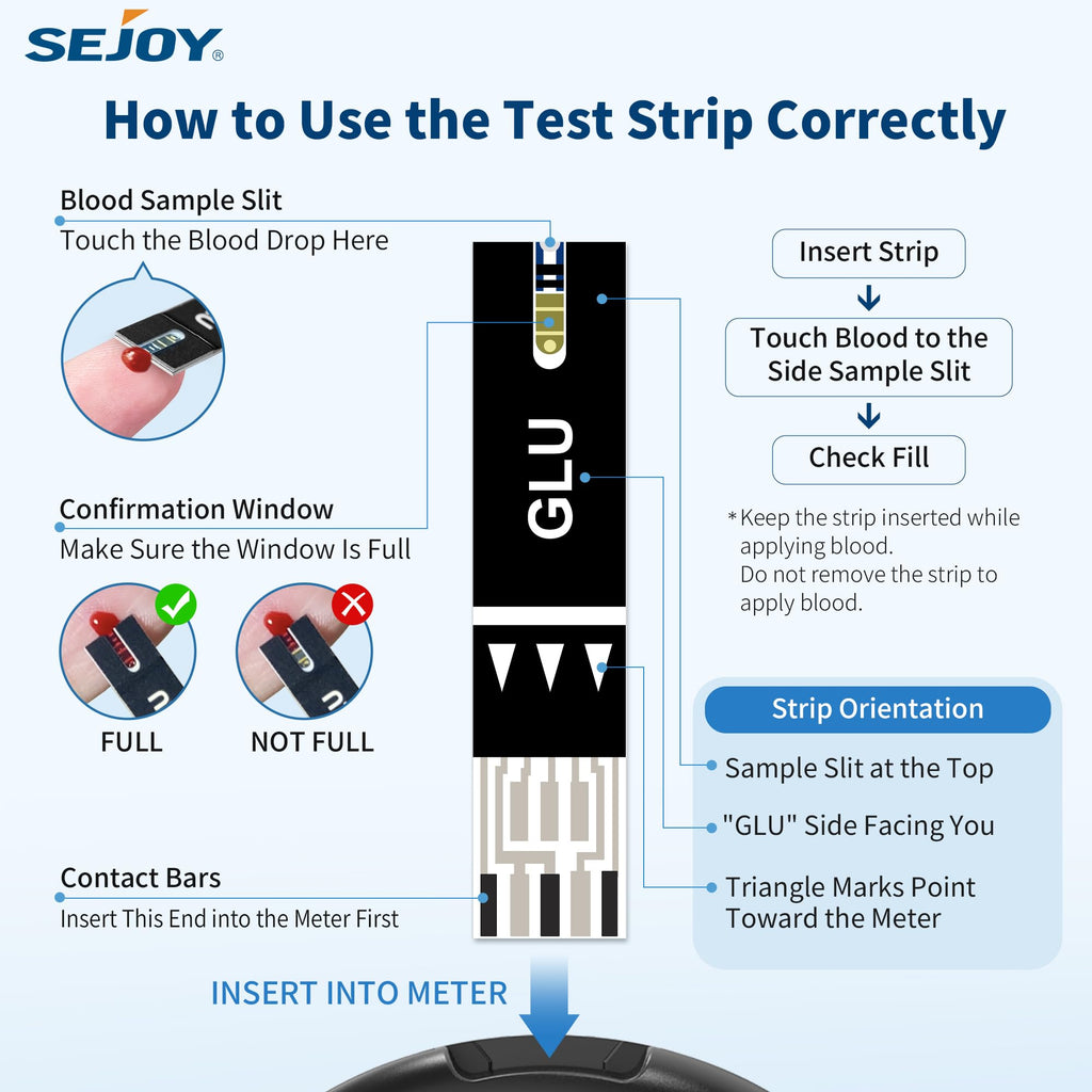 Blood Glucose Test Strips 50 Count C10795