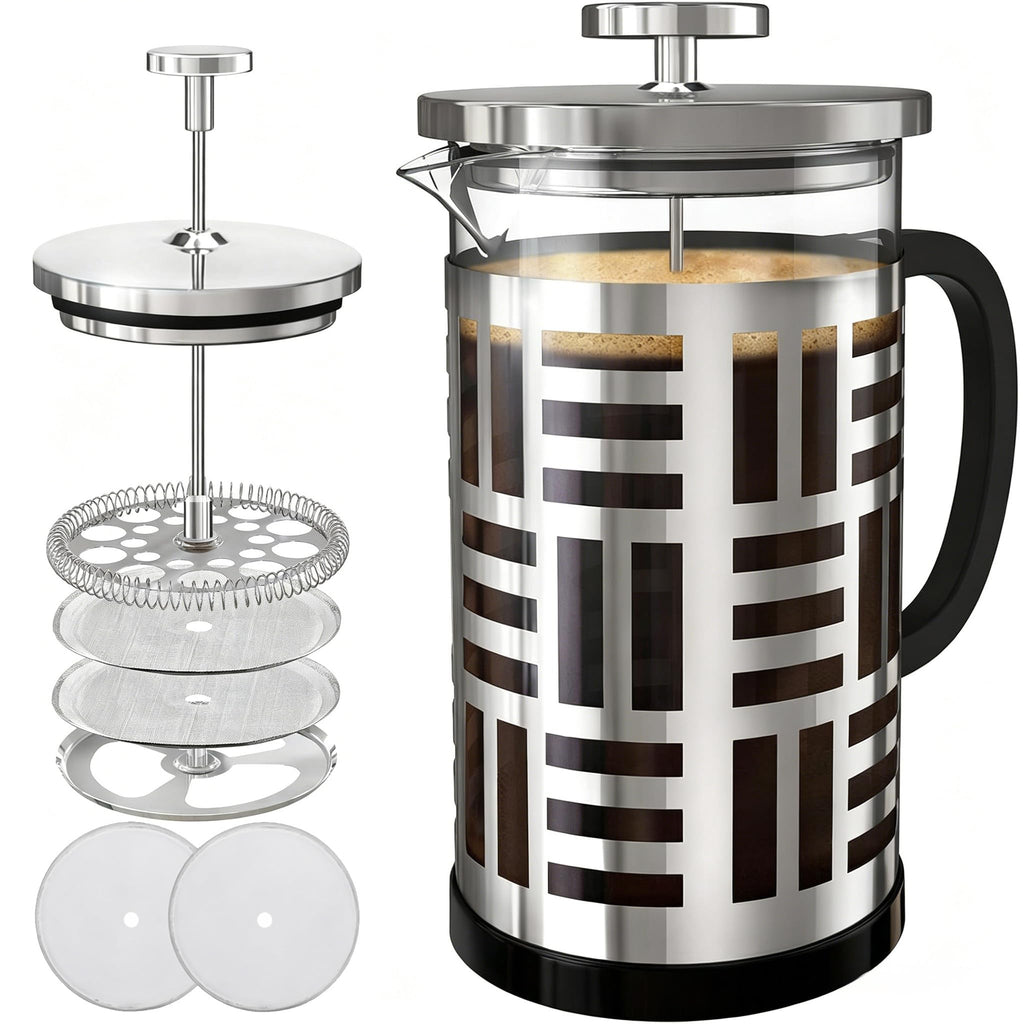 34 oz Brushed Stainless French Press P7121