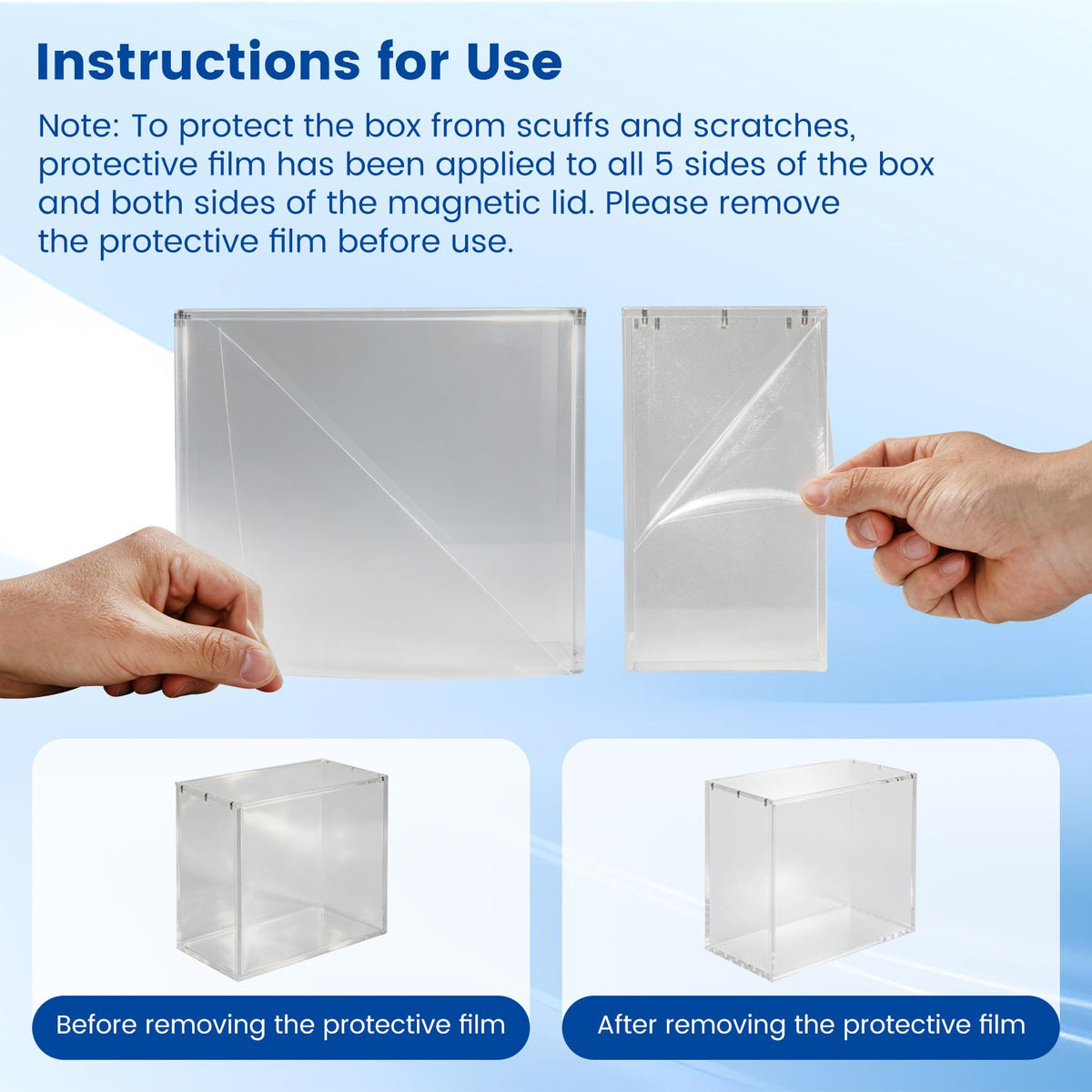 Acrylic ETB Protector Case 3 Pack X23724