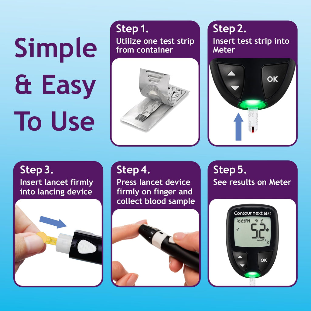 Blood Glucose Test Strips 85 Count H29430