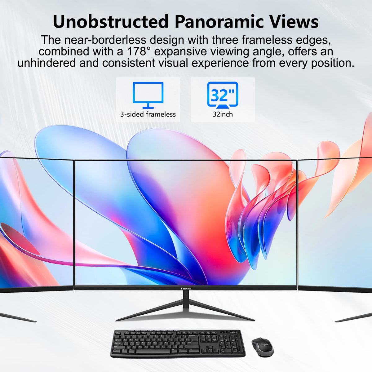 32 Inch 4K UHD IPS Computer Monitor 75hz 1MS M636