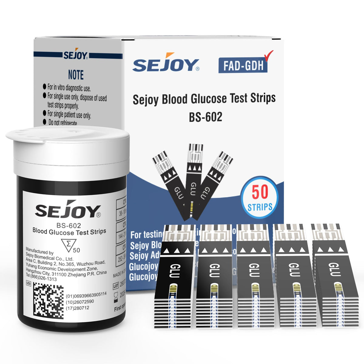 Blood Glucose Test Strips 50 Count C10795