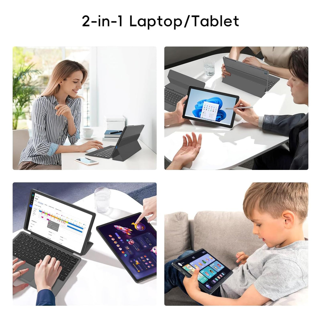 2-in-1 Laptop/Tablet 10.1" FHD IPS Touchscreen 8GB RAM 256GB SSD Y333