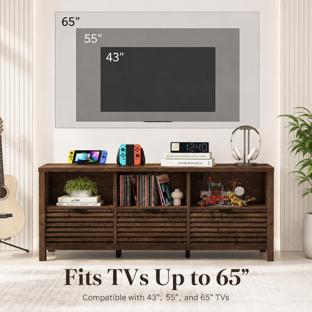 Oak TV Stand Q8382