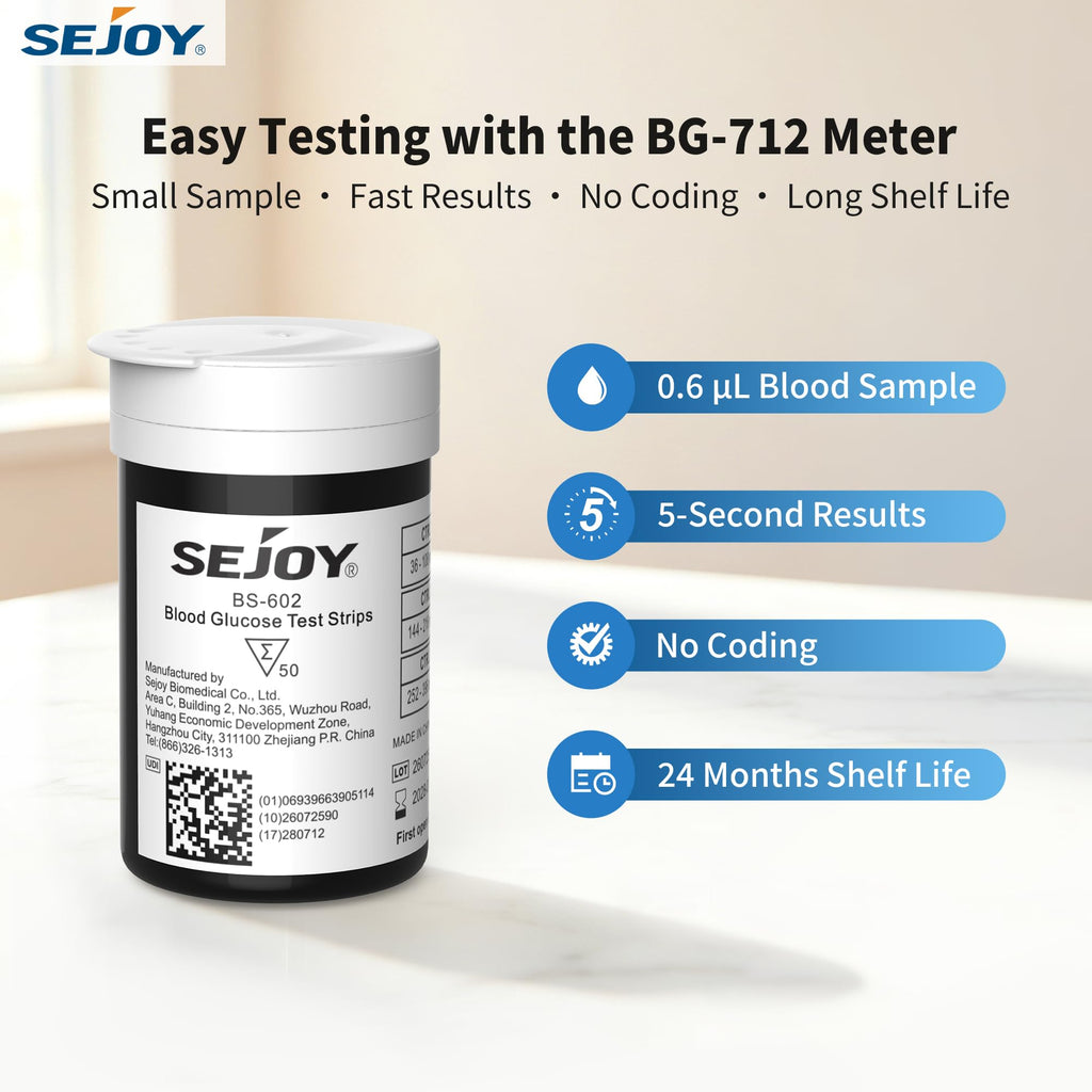 Blood Glucose Test Strips 50 Count C10795