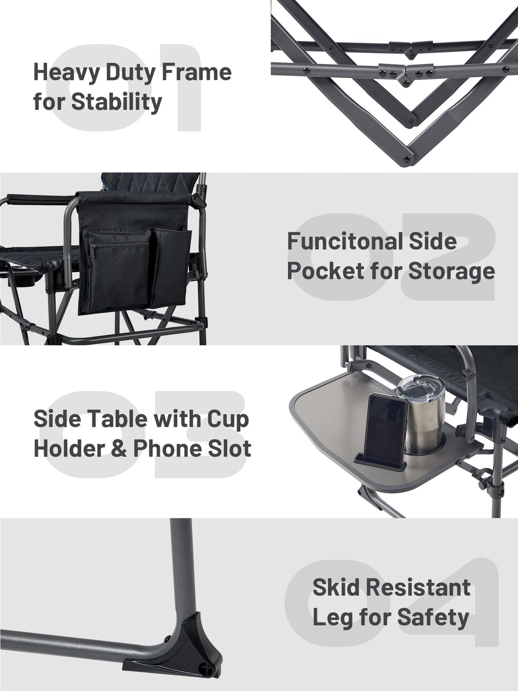 Heavy Duty Camping Chair G805
