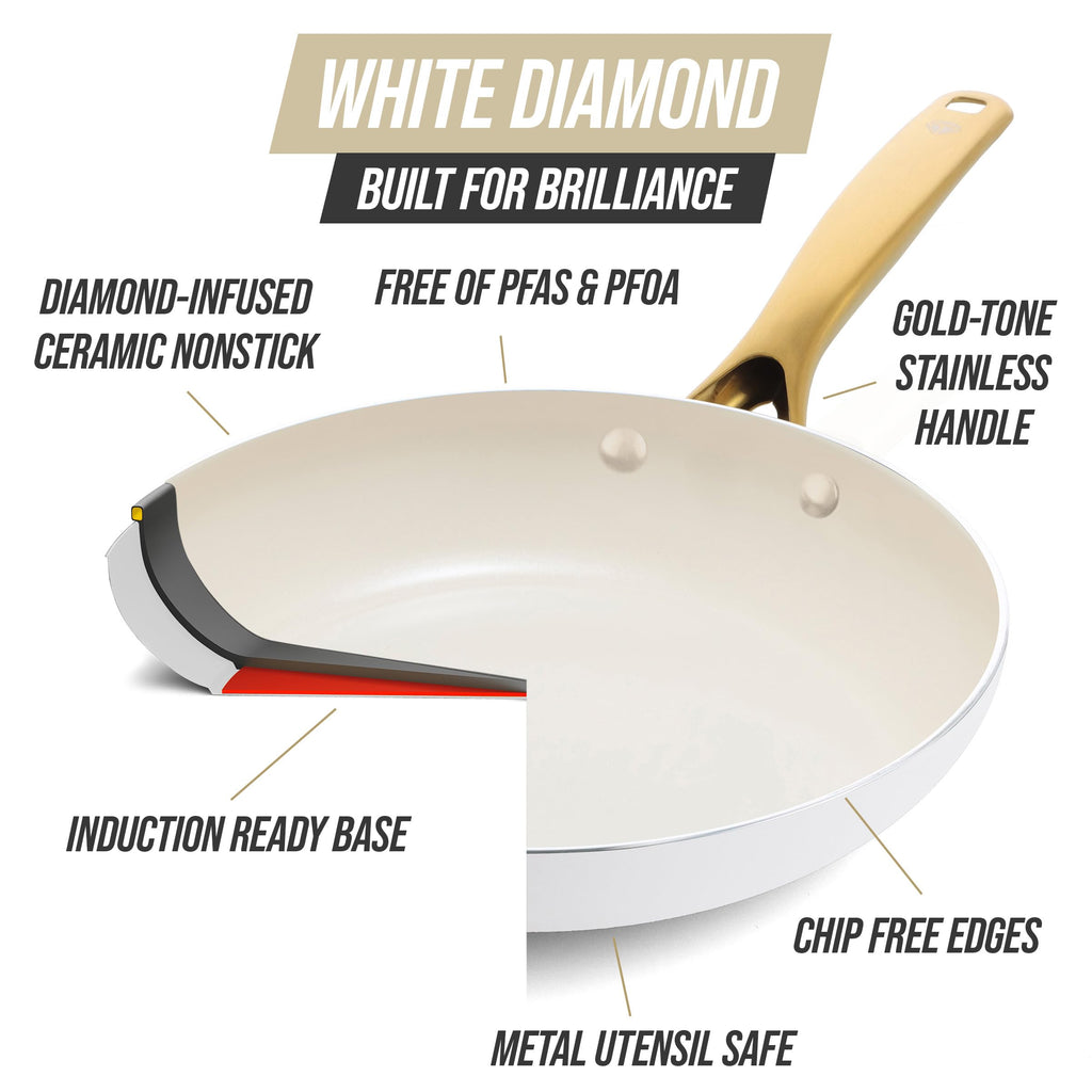 12 Piece Nonstick Ceramic Cookware Set J5959