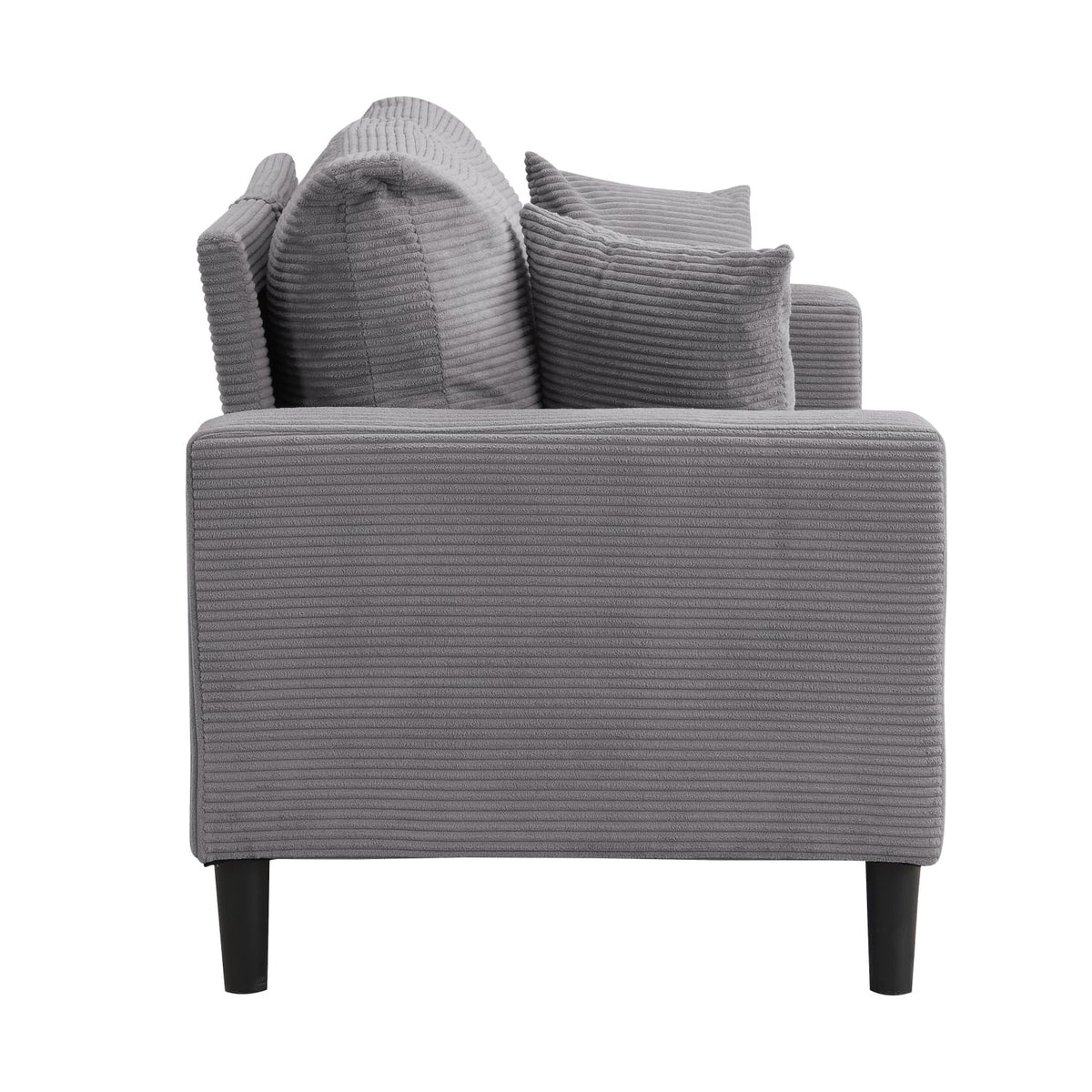 Light Gray 2 Seat Loveseat Sofa I22181