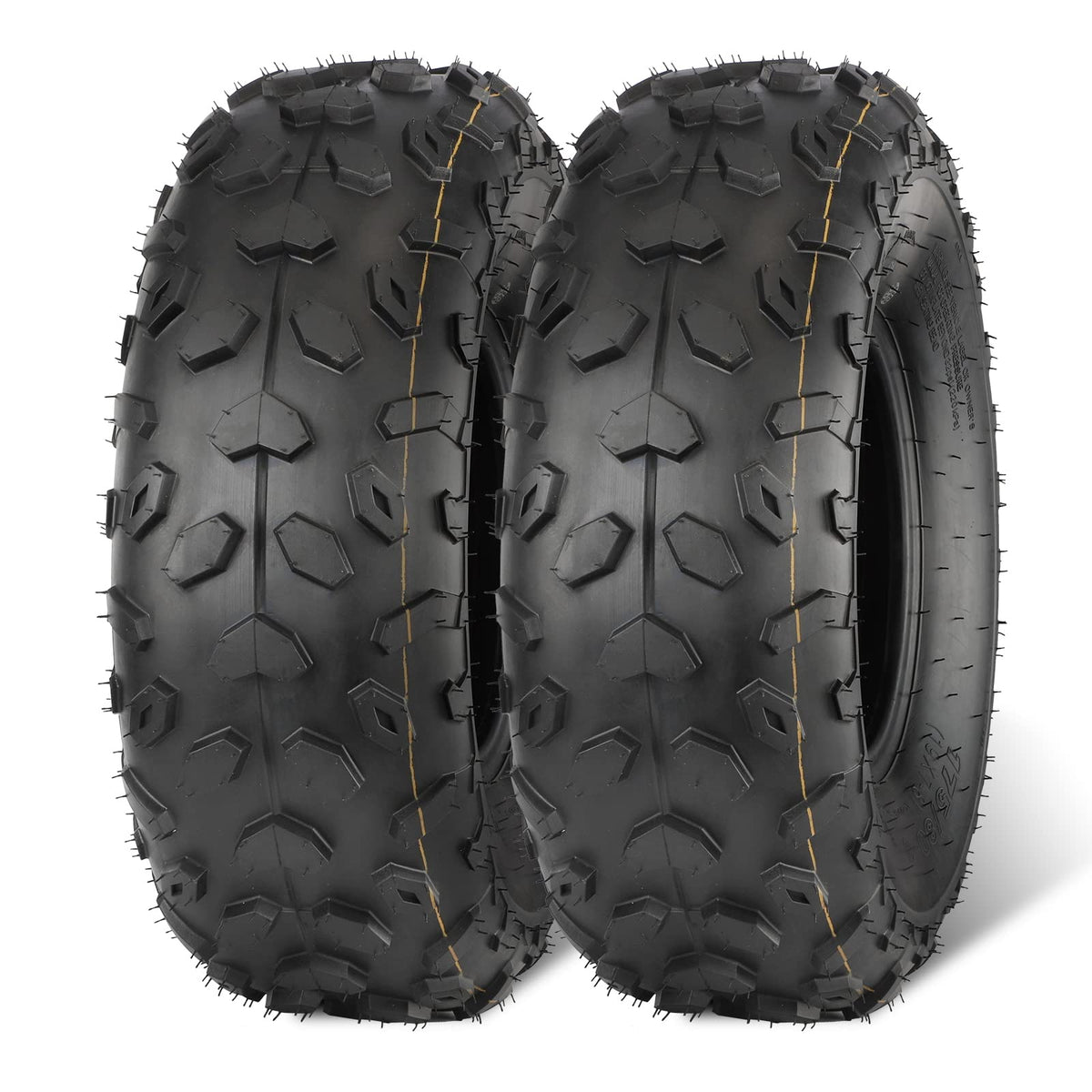 19x7-8 ATV UTV Off-Road Tires Set of 2 D619