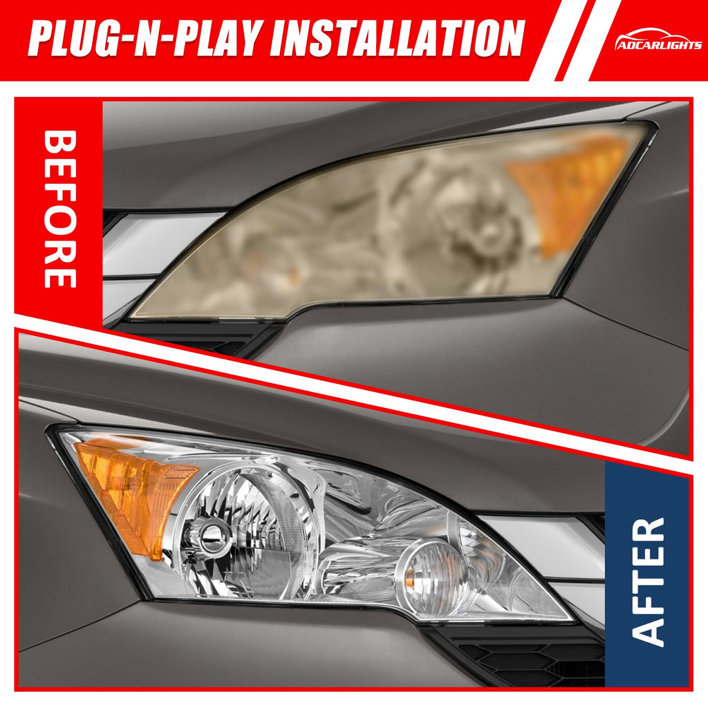 Honda Cr-V Halogen Headlight J674
