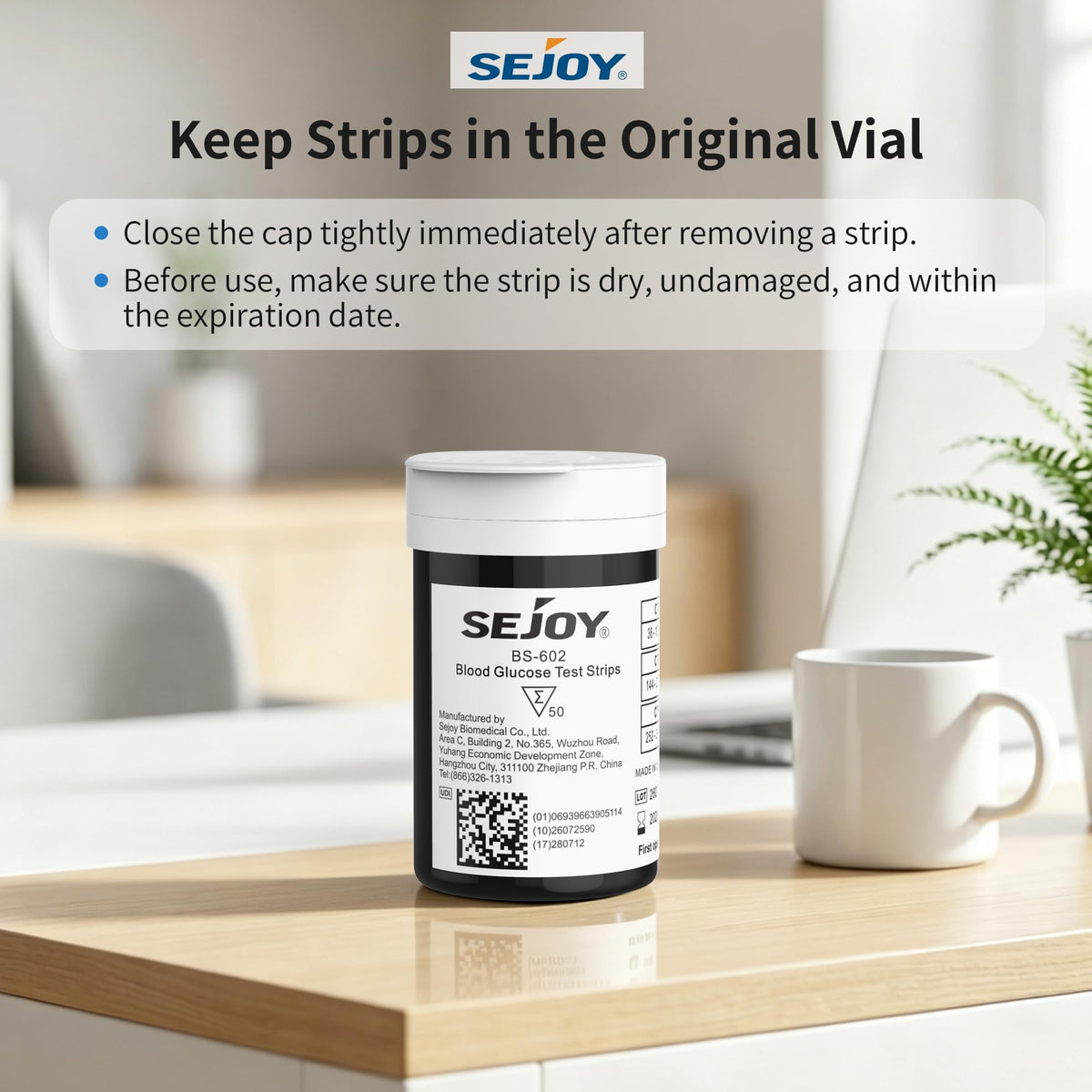 Blood Glucose Test Strips 50 Count C10795