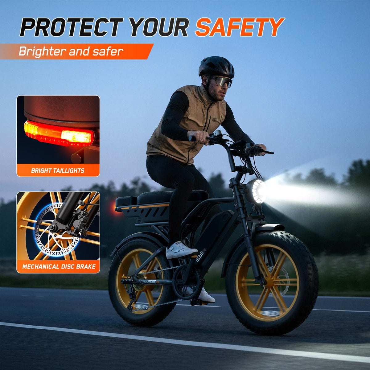 Electric Bike 48V Removable Battery Q952825