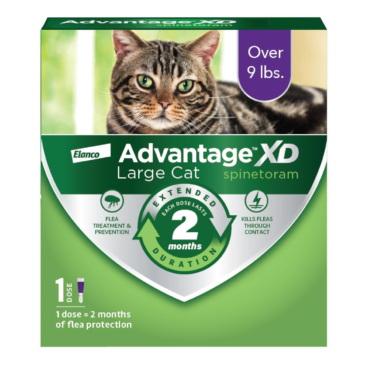 Large Cat Topical Flea Treatment & Prevention 1ct J641