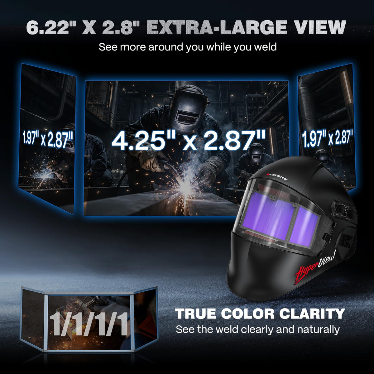 Auto Darkening Welding Helmet Y1153