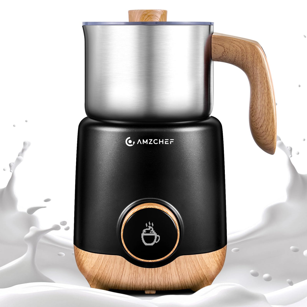 8-in-1 Milk Frother and Steamer F1189