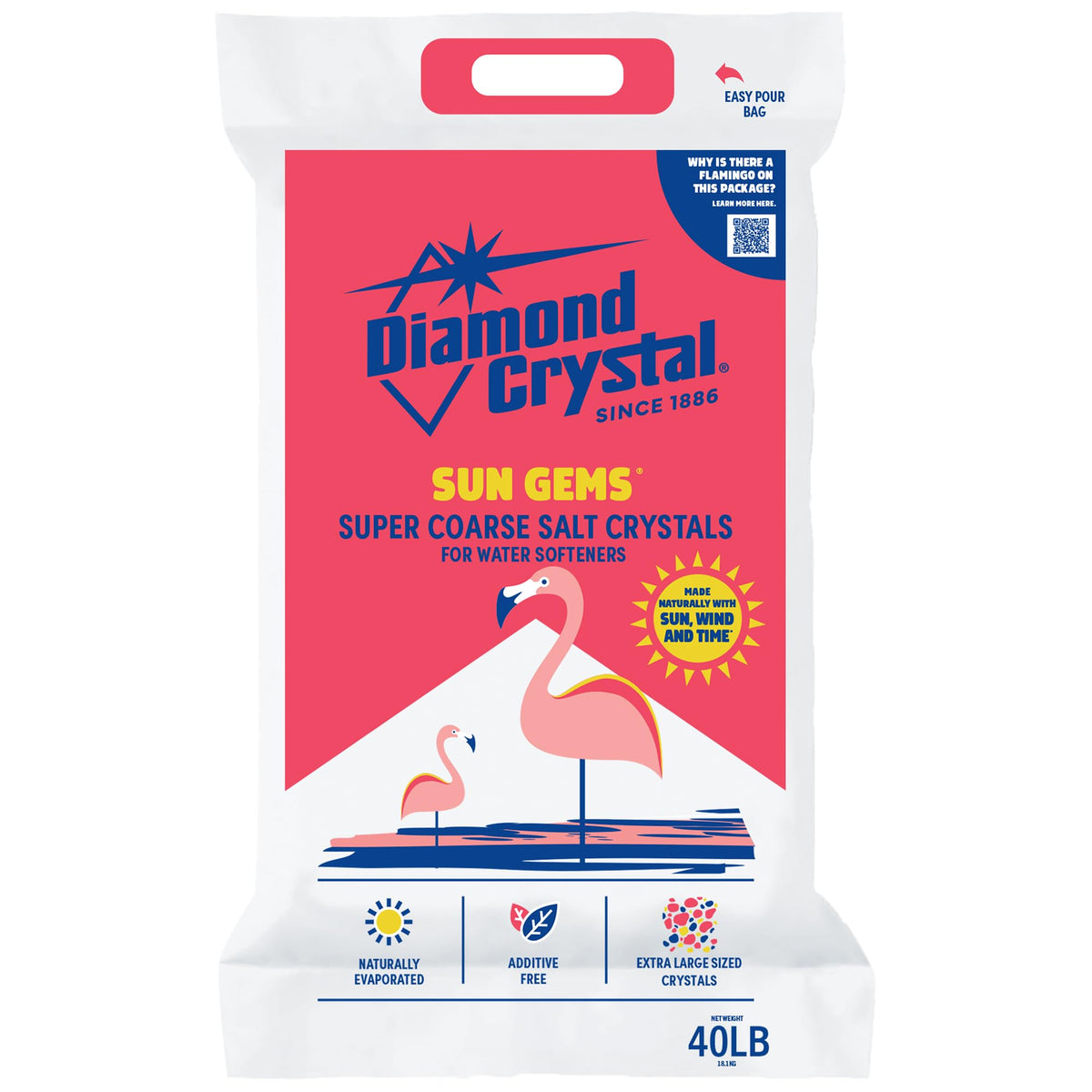 3 Pack Super Coarse Water Softener Salt, 40 Pounds G45954