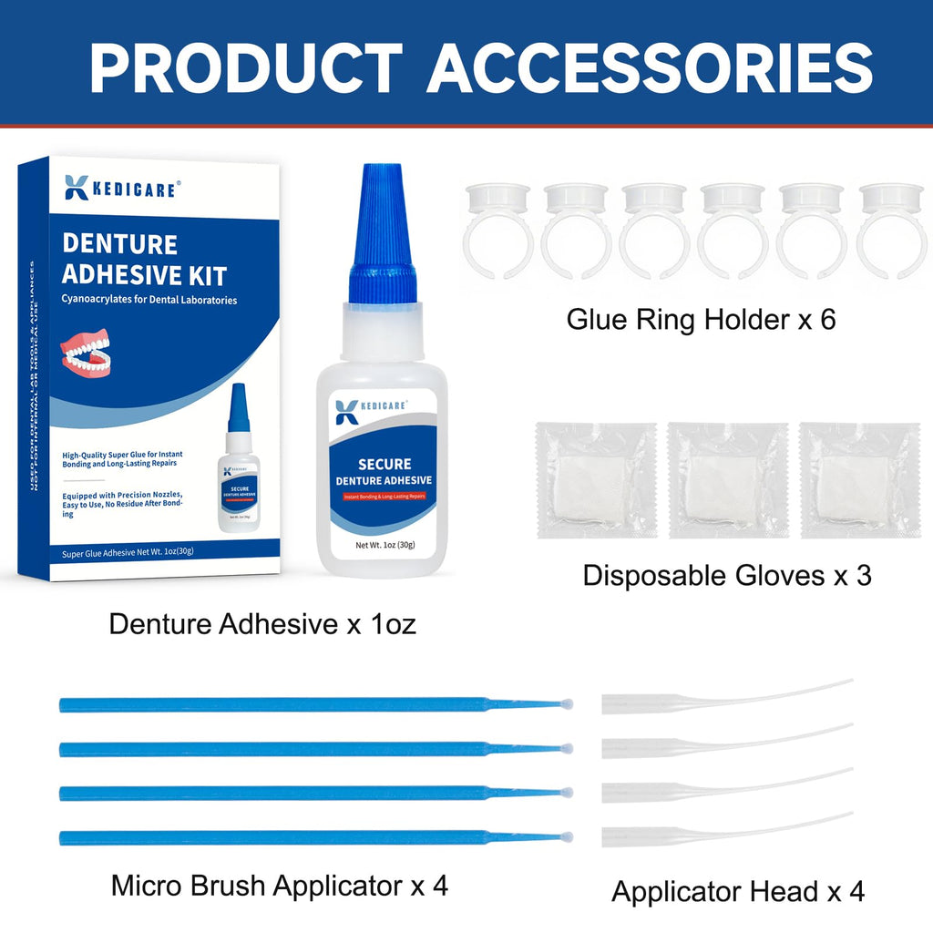 Denture Repair Glue Kit 1oz I6431