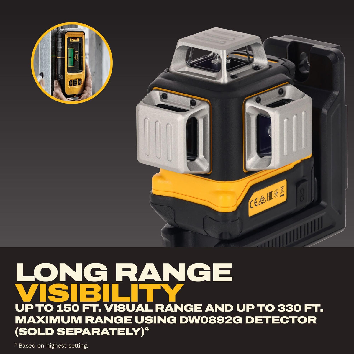 360 Self Leveling Green Line Laser Level R6566