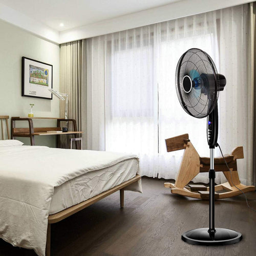 16" Oscillating Pedestal Fan with Remote Control H541889
