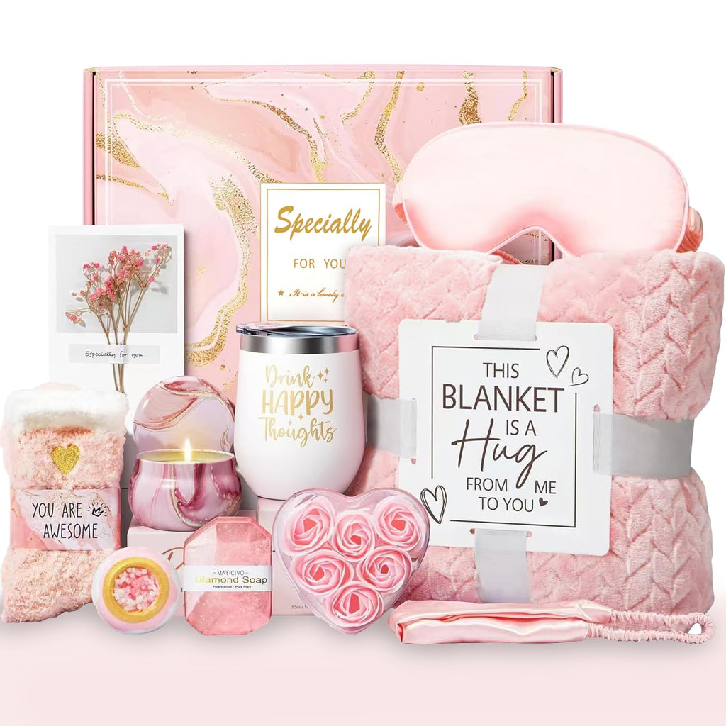 Pink Gift Baskets Set E579