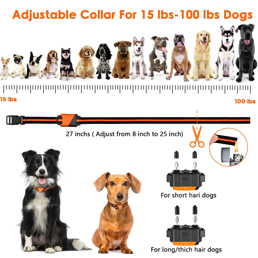 Dog Training Collar with Remote, 3 Modes W758245