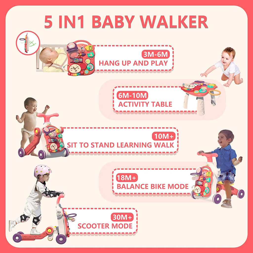 5 in 1 Baby Walker M114