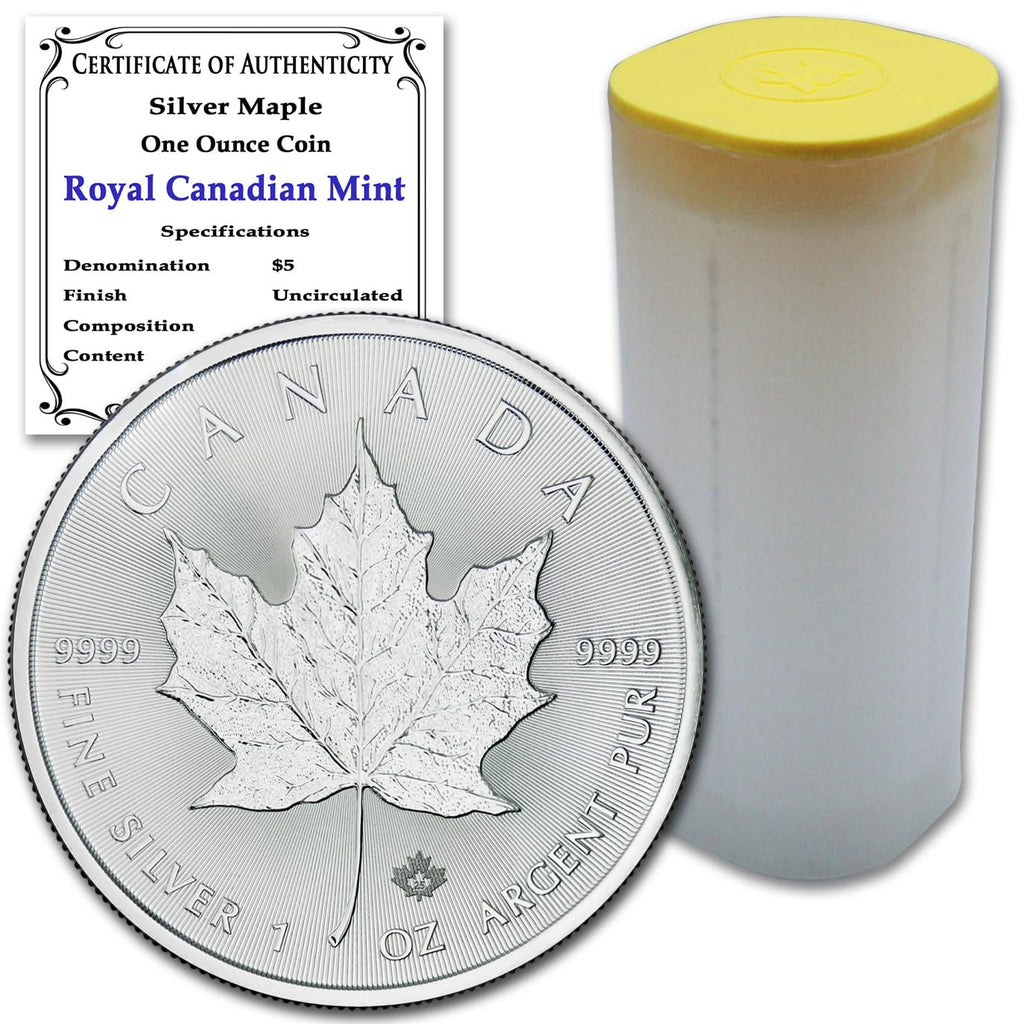 1 oz Silver Canadian Maple Leaf A401