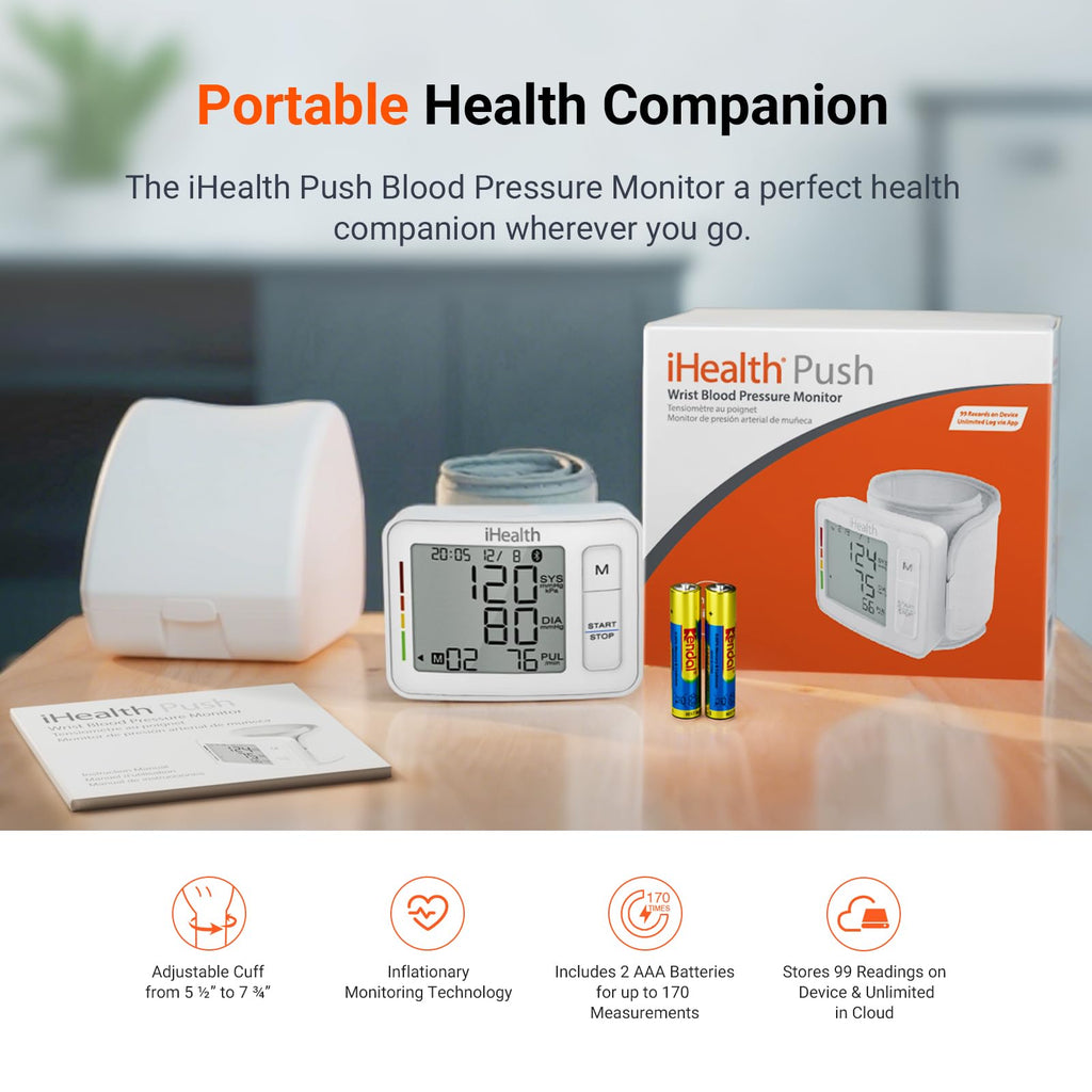 Wrist Blood Pressure Monitor with App T1831