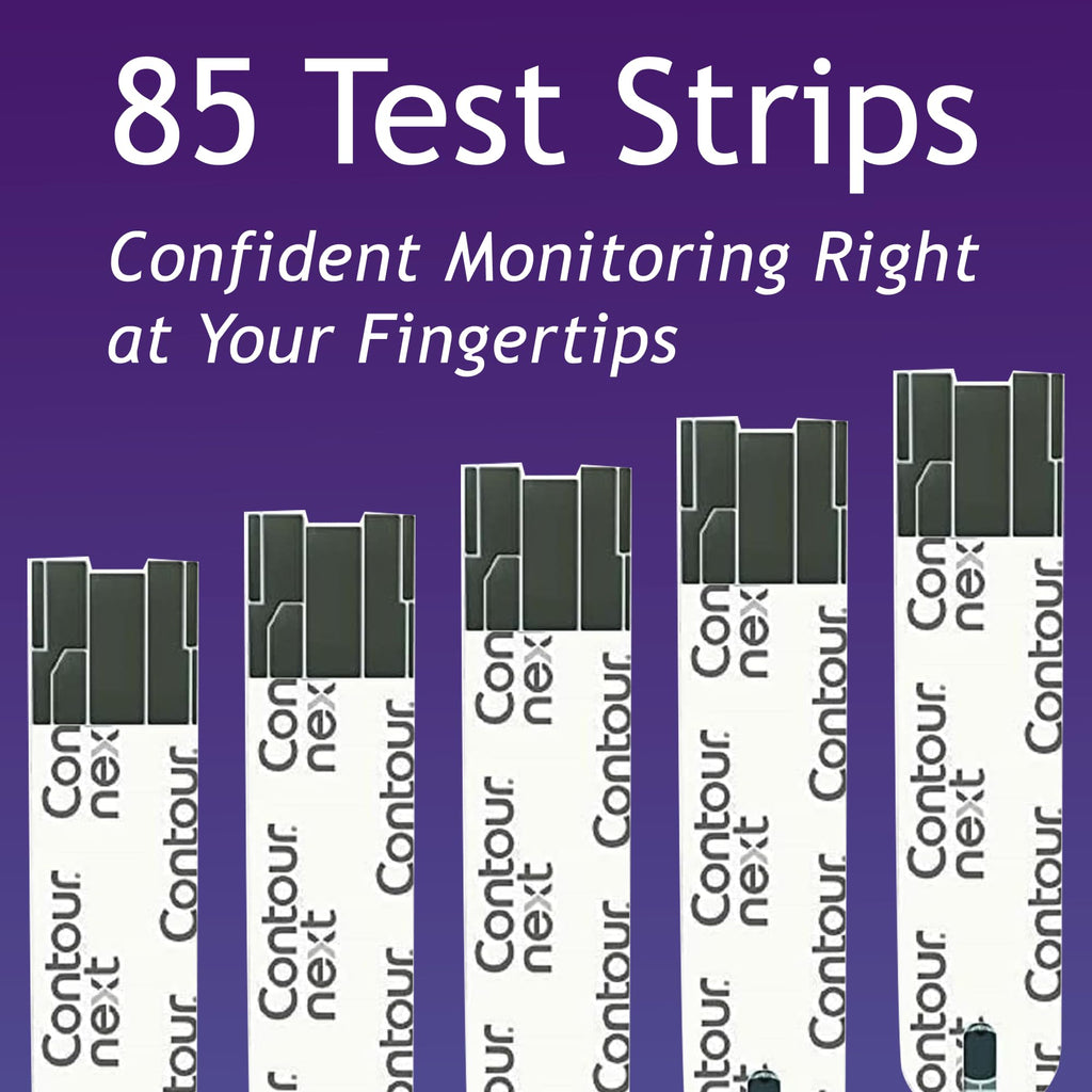 Blood Glucose Test Strips 85 Count H29430