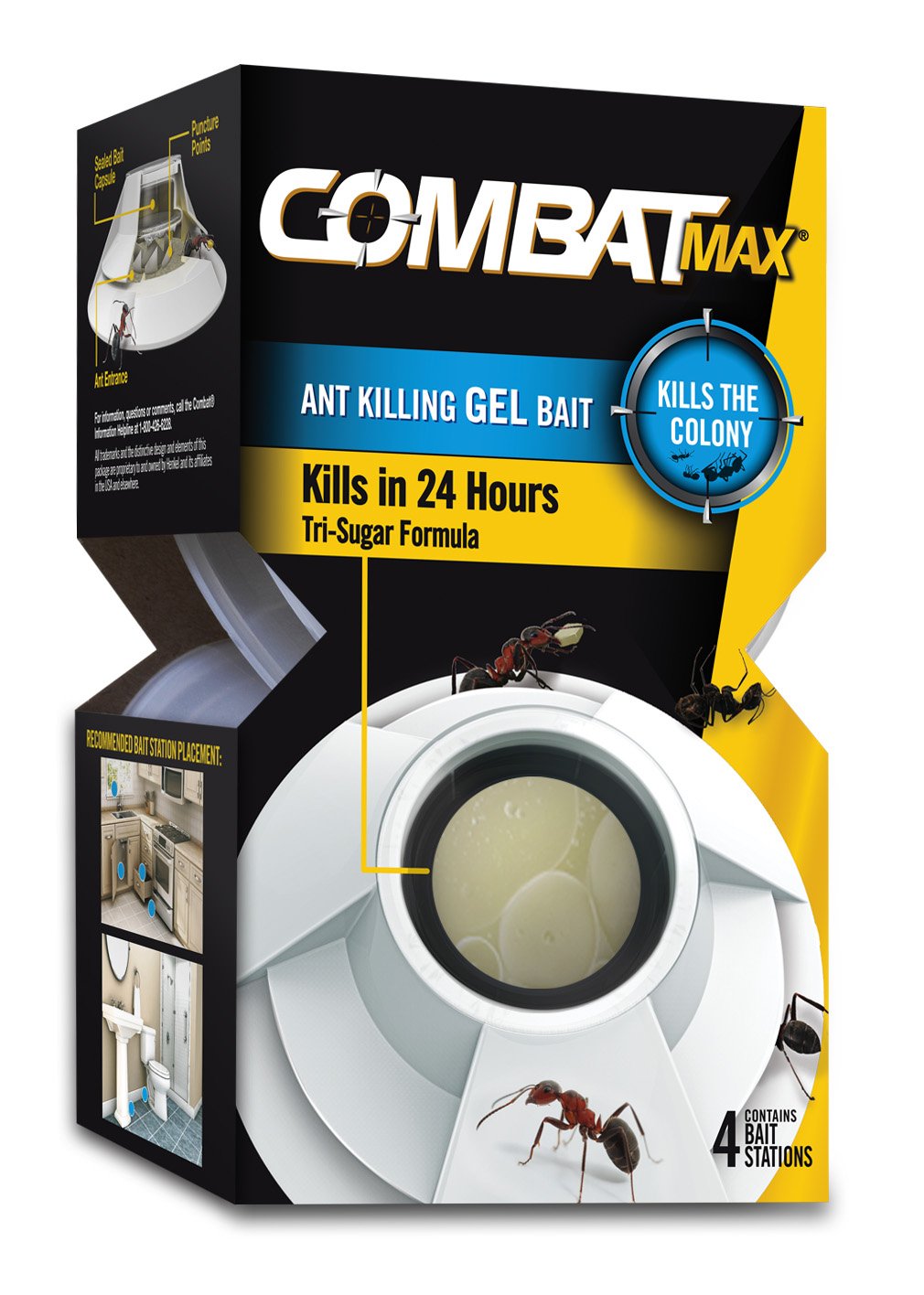 Ant Killing Gel Bait Station 4 Count W329
