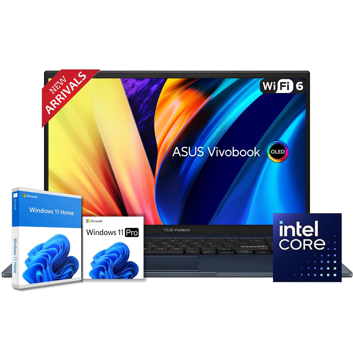 15.6" FHD IPS Laptop, 16GB DDR5 RAM, 256GB SSD, Windows 11 Home D559