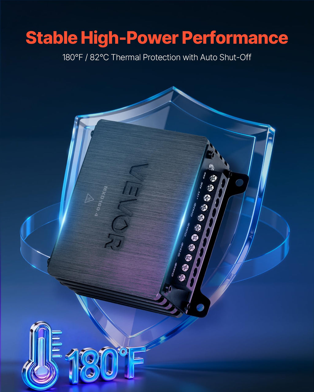 4 Channel Class D Car Audio Amplifier K751490