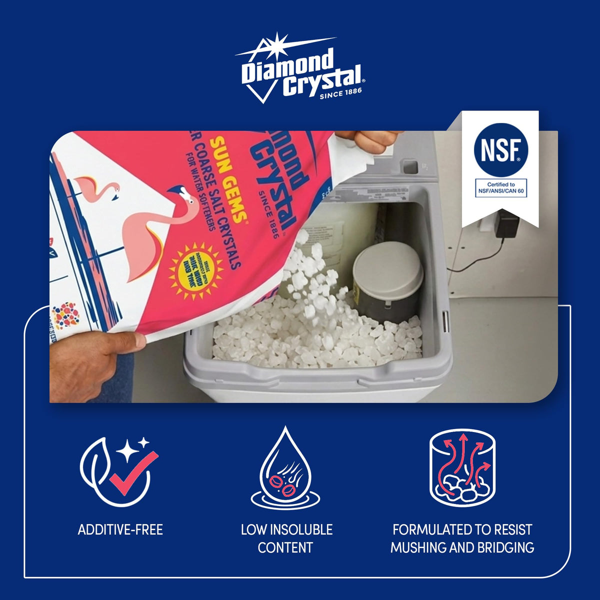 3 Pack Super Coarse Water Softener Salt, 40 Pounds G45954