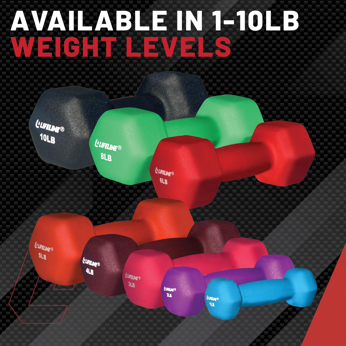 Neoprene Dumbbell Weights Y326