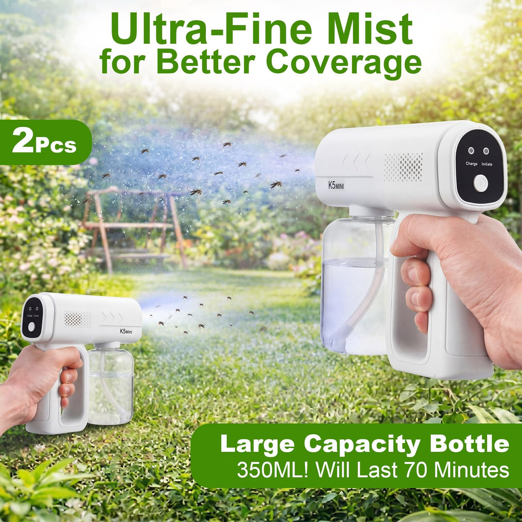 2 Pack Rechargeable Handheld Nano Sprayer R7505