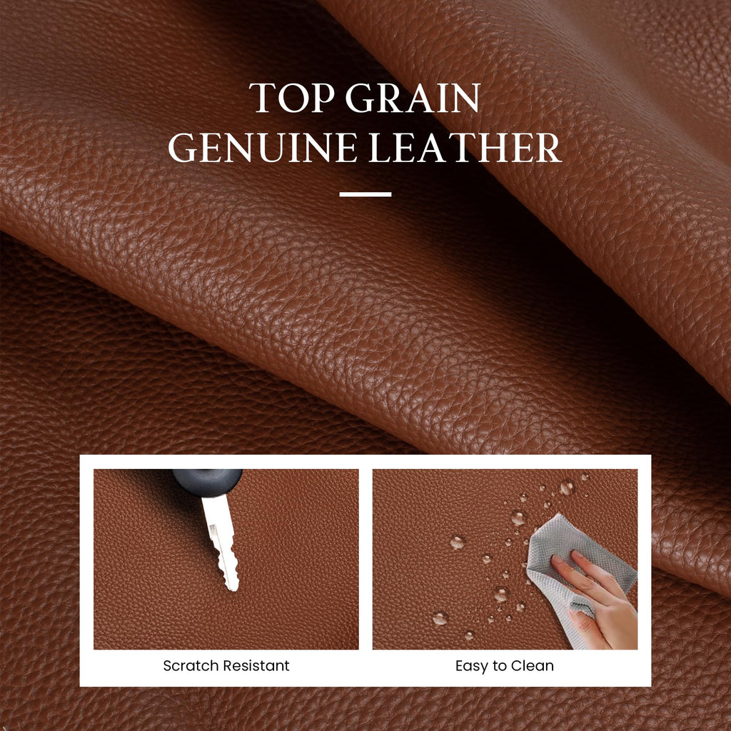 Genuine Leather Hobo Crossbody Bags with 2 Detachable Straps N590