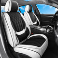Black White Car Seat Covers Full Set E5634