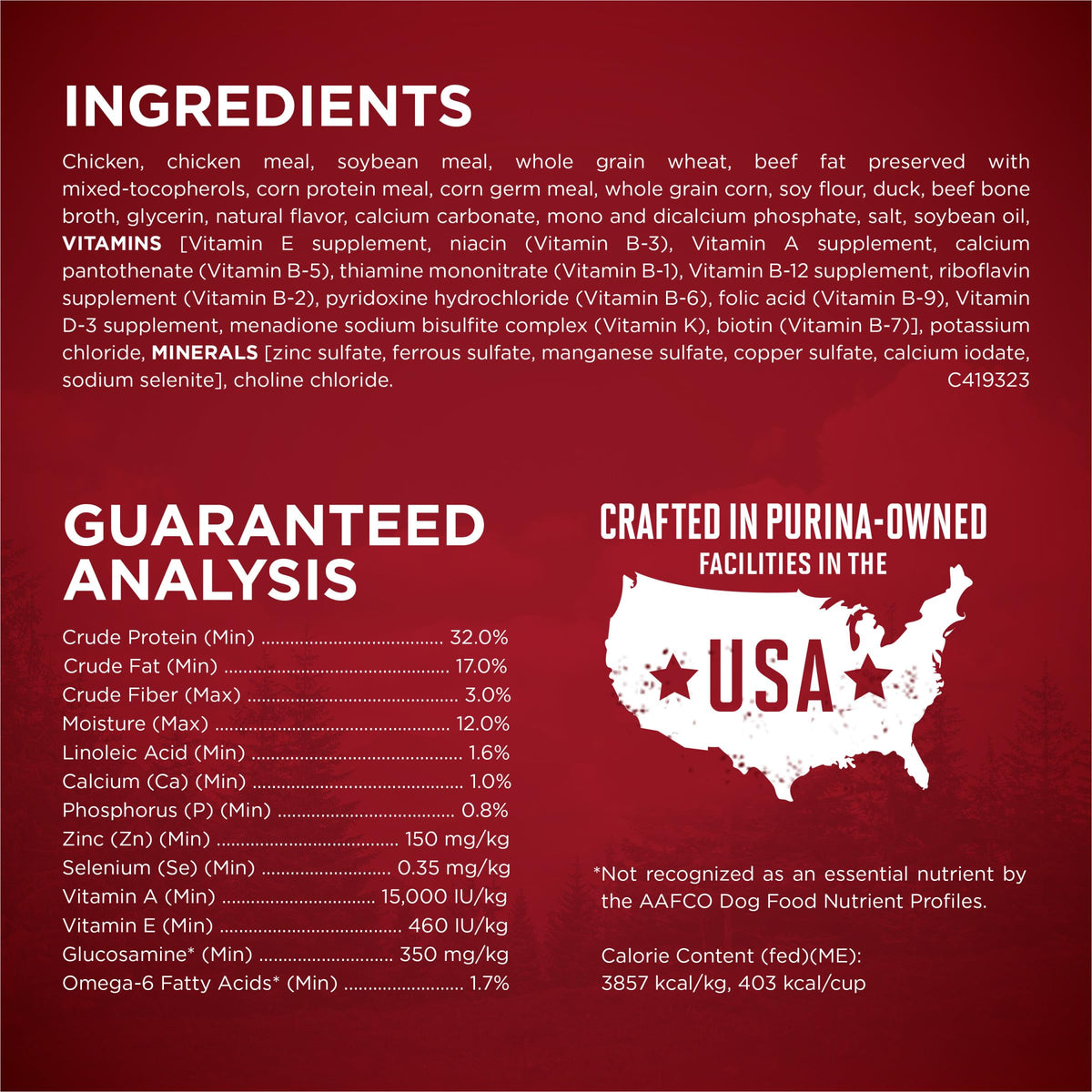 High Protein Chicken & Duck Dog Food C1359