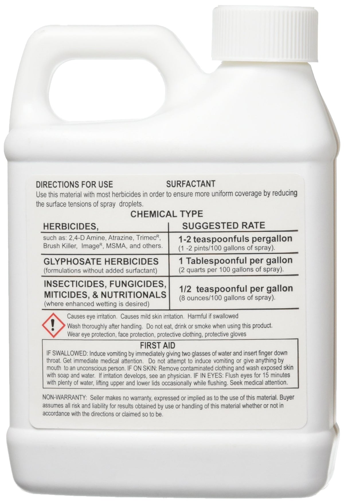 Lawn Weed Killer and Surfactant Q1167