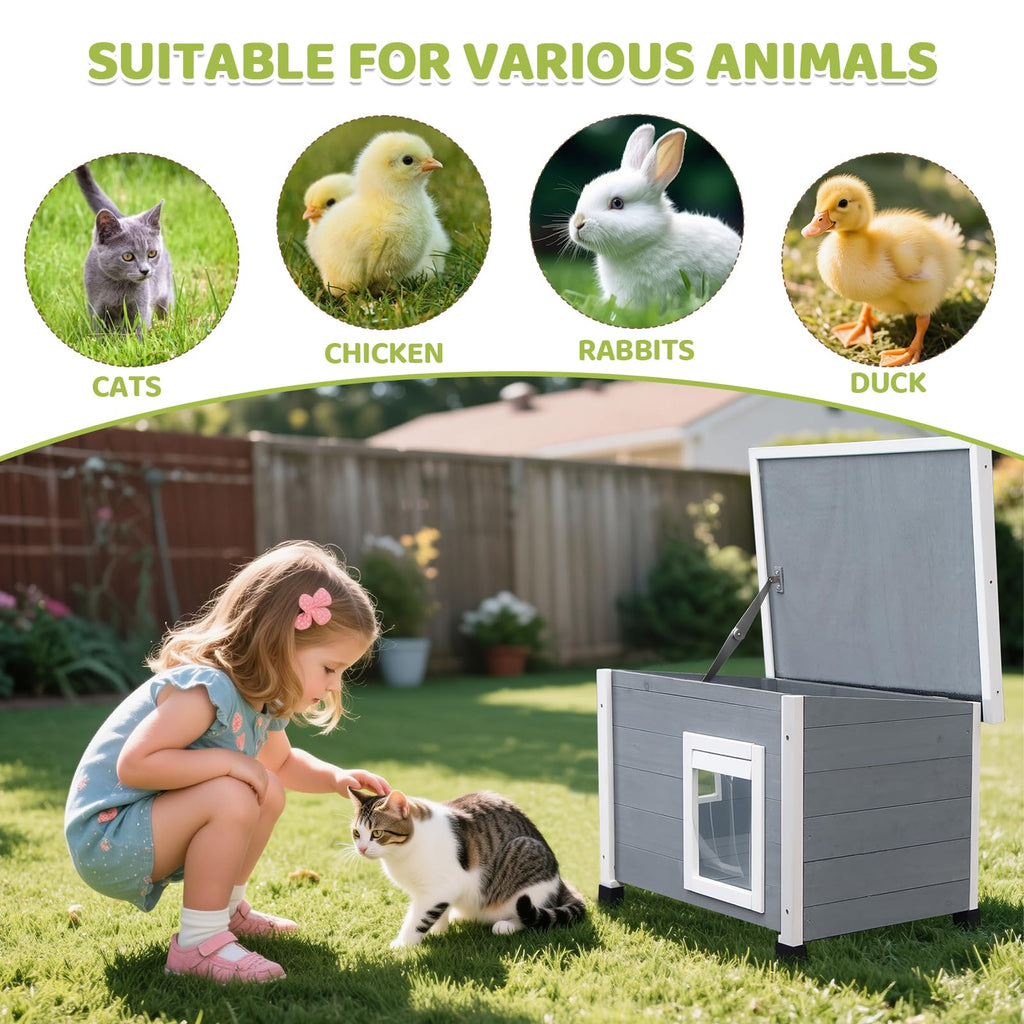 Wooden Pet House with Window I9748