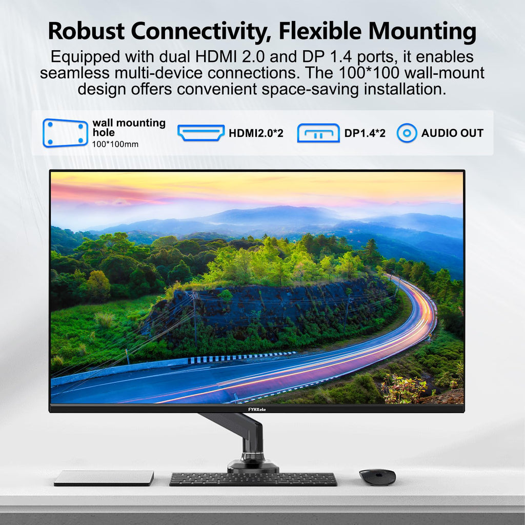 32 Inch 4K UHD IPS Computer Monitor 75hz 1MS M636