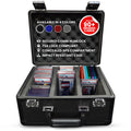 Black 3 Row Graded Card Storage Box with TSA Lock Q3870