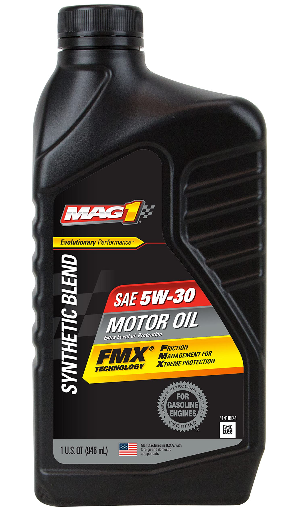 5W-30 Synthetic Blend Motor Oil 1 Quart G36486