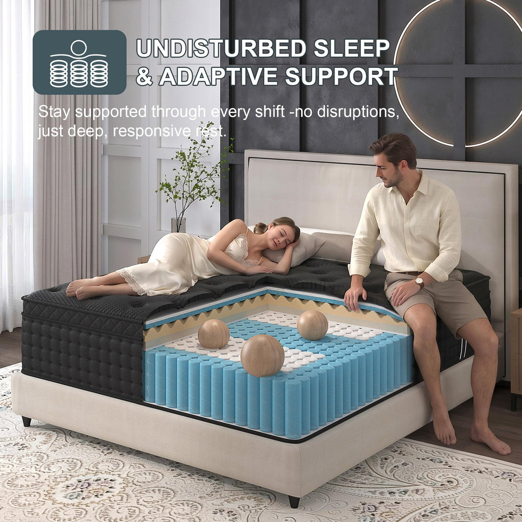 Full Size 14 Inch Hybrid Mattress F435506