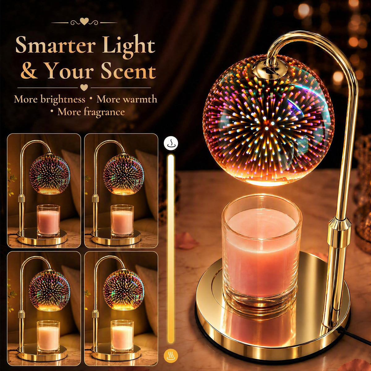 Candle Warmer Lamp Dimmable Timer I2893