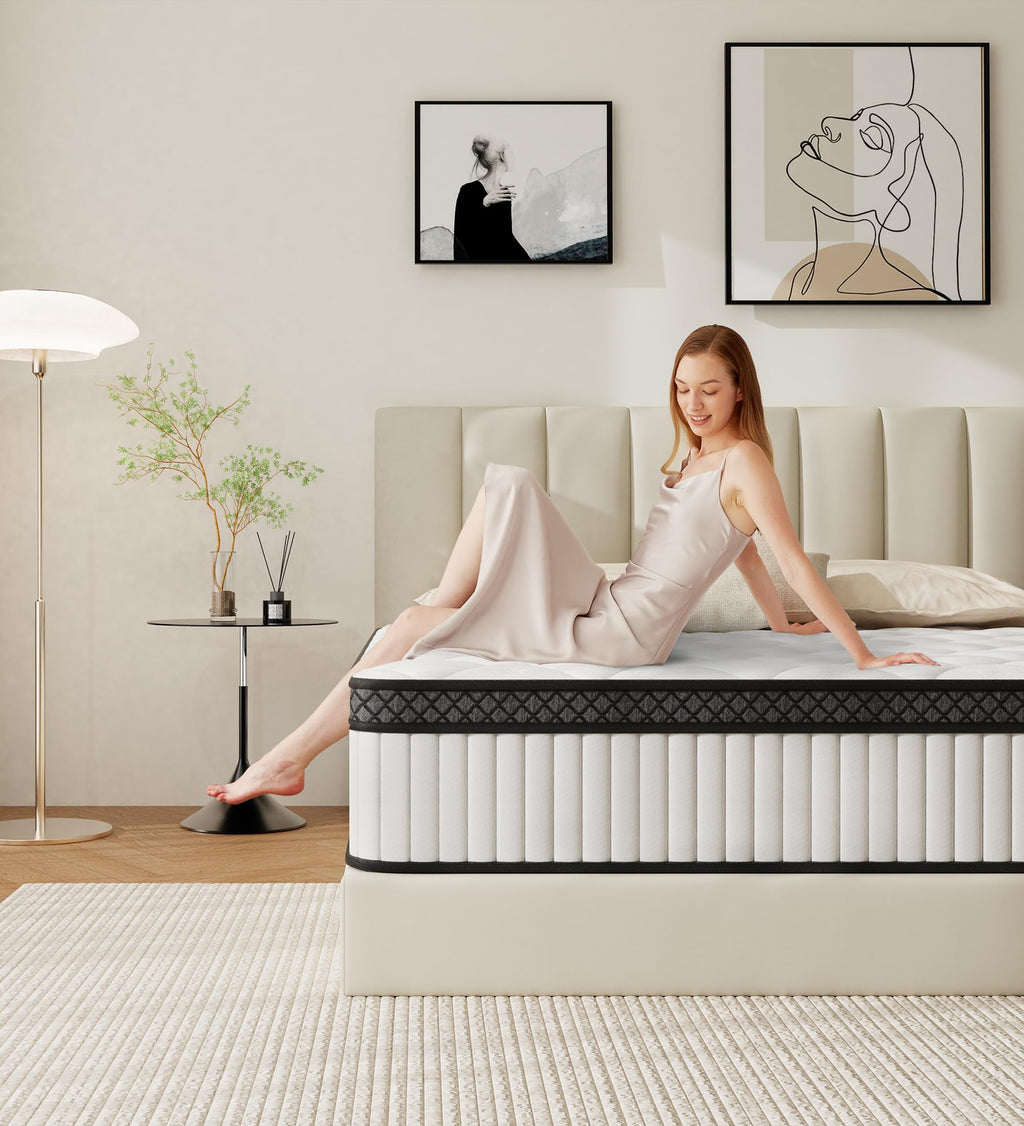 12 Inch Full Size Hybrid Mattress in a Box L338758