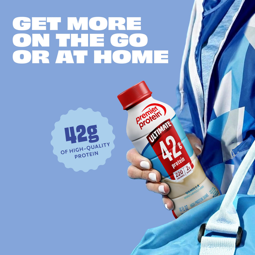 Vanilla 42g High Protein Shake 12 Pack E886531